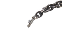 画像をギャラリービューアに読み込む, CHROME HEARTS クロムハーツ ペーパーチェーンブレスレット 重量12.9g 腕回り約19cm 1999刻印 シルバー925 美品 中古 4c073936