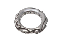 画像をギャラリービューアに読み込む, 極美品 CHROME HEARTS クロムハーツ スクロールバンド リング 重量約8.5g サイズ12号 1994/.925刻印 シルバー925 中古 4c073937