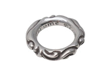 画像をギャラリービューアに読み込む, 極美品 CHROME HEARTS クロムハーツ スクロールバンド リング 重量約8.5g サイズ12号 1994/.925刻印 シルバー925 中古 4c073937