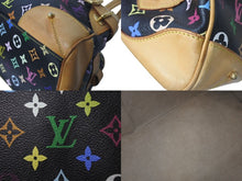 画像をギャラリービューアに読み込む, [USED/中古]LOUIS VUITTON ルイ・ヴィトン ハンドバッグ ブラック マルチカラー PVC レザー M40194 ゴールド金具 Bランク 中古 4c073943