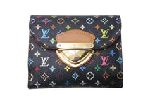 画像をギャラリービューアに読み込む, LOUIS VUITTON ルイヴィトン モノグラム マルチカラー ポルトフォイユ コアラ グルナード 三つ折り財布 M58087 美品 中古 4c073944