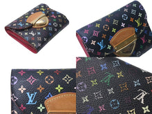 画像をギャラリービューアに読み込む, LOUIS VUITTON ルイヴィトン モノグラム マルチカラー ポルトフォイユ コアラ グルナード 三つ折り財布 M58087 美品 中古 4c073944