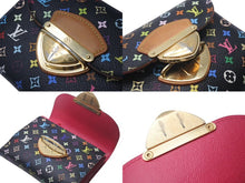 画像をギャラリービューアに読み込む, LOUIS VUITTON ルイヴィトン モノグラム マルチカラー ポルトフォイユ コアラ グルナード 三つ折り財布 M58087 美品 中古 4c073944