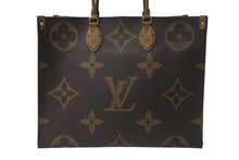 画像をギャラリービューアに読み込む, 極美品 LOUIS VUITTON ルイヴィトン オンザゴーGM トートバッグ 2WAYバッグ M44576 モノグラム ジャイアント PVC レザー 中古 4c073950