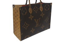 画像をギャラリービューアに読み込む, 極美品 LOUIS VUITTON ルイヴィトン オンザゴーGM トートバッグ 2WAYバッグ M44576 モノグラム ジャイアント PVC レザー 中古 4c073950