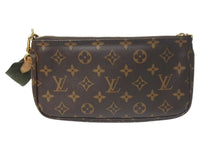 画像をギャラリービューアに読み込む, LOUIS VUITTON ルイヴィトン ショルダーバッグ ミュルティポシェットアクセソワール M44813モノグラム ブラウン 中古 4c073951