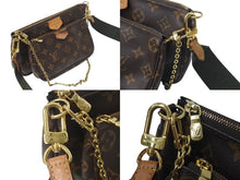 画像をギャラリービューアに読み込む, LOUIS VUITTON ルイヴィトン ショルダーバッグ ミュルティポシェットアクセソワール M44813モノグラム ブラウン 中古 4c073951