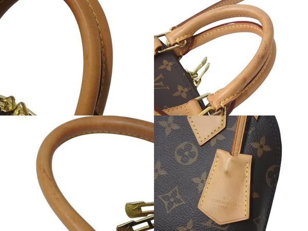 極美品 LOUIS VUITTON ルイヴィトン アルマBB ハンドバッグ M53152 ショルダー 2WAY モノグラムキャンバス PVC レザー 中古 4c073953