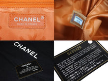 Load image into Gallery viewer, CHANEL シャネル カンボンライン ショルダーバッグ ココマーク 9番台 カーフスキン ブラウン ベージュ シルバー金具 美品 中古 4c073958