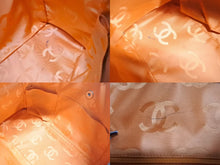 Load image into Gallery viewer, CHANEL シャネル カンボンライン ショルダーバッグ ココマーク 9番台 カーフスキン ブラウン ベージュ シルバー金具 美品 中古 4c073958