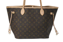 画像をギャラリービューアに読み込む, 新品同様 LOUIS VUITTON ルイヴィトン ネヴァーフルMM トートバッグ M40156 モノグラム ブラウン ゴールド金具 中古 4c073959