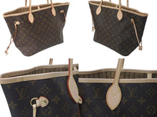 画像をギャラリービューアに読み込む, 新品同様 LOUIS VUITTON ルイヴィトン ネヴァーフルMM トートバッグ M40156 モノグラム ブラウン ゴールド金具 中古 4c073959