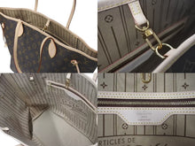 画像をギャラリービューアに読み込む, 新品同様 LOUIS VUITTON ルイヴィトン ネヴァーフルMM トートバッグ M40156 モノグラム ブラウン ゴールド金具 中古 4c073959