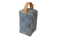 画像をギャラリービューアに読み込む, 新品同様 LOUIS VUITTON ルイヴィトン ロッカードップキット ハンドバッグ N40753 ダミエデニム ブルー ブラウン ゴールド 中古 4c073960