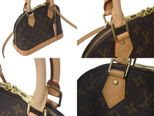 画像をギャラリービューアに読み込む, LOUIS VUITTON ルイヴィトン アルマBB 2WAYハンドバッグ 現行モデル M46990 モノグラム ゴールド金具 美品 中古 4c073963