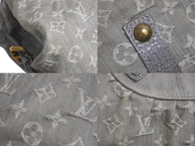 画像をギャラリービューアに読み込む, LOUIS VUITTON ルイヴィトン モノグラムデニム ネオカヴィMM 2WAYハンドバッグ M95351 ロゴ ゴールド金具 グレー 美品 中古 4c073967