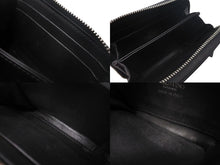 画像をギャラリービューアに読み込む, VALENTINO ヴァレンティノ 財布 GARAVANI ショルダーストラップ UY2P0R48LVN 二つ折り 財布 ブラック レザー 美品 中古 4c073974