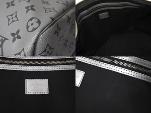 Very good condition LOUIS VUITTON Keepall Bandouliere 50 Boston bag M43848 Monogram 18SS Silver Used 4c073978