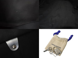 Very good condition LOUIS VUITTON Keepall Bandouliere 50 Boston bag M43848 Monogram 18SS Silver Used 4c073978