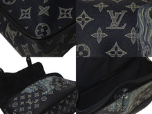 画像をギャラリービューアに読み込む, LOUIS VUITTON ルイヴィトン ショルダーバッグ サバンナPM チャップマンブラザーズ M54248 ネイビー シルバー金具 美品 中古 4c073982