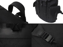 画像をギャラリービューアに読み込む, 極美品 LOUIS VUITTON ルイヴィトン トリヨンモノグラム レザー クリストファーPM M20899 ブラック 中古 4c073983