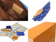 画像をギャラリービューアに読み込む, 新品未使用 LOUIS VUITTON ルイヴィトン スピーディ P9 バンドリエール 25 ボストンバッグ M24424 ブルー ホワイト 中古 4c073984