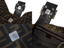 Load image into Gallery viewer, FENDI フェンディ Zucca Pattern Shoulder Bag ズッカ柄ショルダーバッグ デニム レディース 265690 美品 中古 4c073989