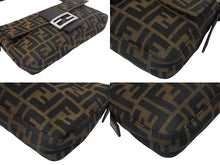 Load image into Gallery viewer, FENDI フェンディ Zucca Pattern Mamma Bucket ズッカ柄 マンマバケット ジョルダーバック 26424 美品 中古 4c073990