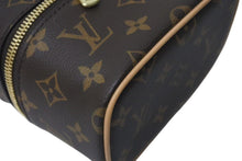 画像をギャラリービューアに読み込む, 極美品 LOUIS VUITTON ルイヴィトン ニース ナノ バニティバッグ ハンドバッグ M44936 モノグラム ブラウン 中古 4c073994