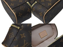 画像をギャラリービューアに読み込む, 極美品 LOUIS VUITTON ルイヴィトン ニース ナノ バニティバッグ ハンドバッグ M44936 モノグラム ブラウン 中古 4c073994