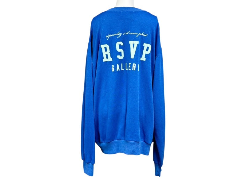 RSVP RSVP Vintage Nike Trainer Sweatshirt Cotton A1035 Blue White Good Condition Used 4c074029