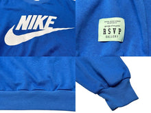 画像をギャラリービューアに読み込む, RSVP アールエスブイピー ヴィンテージ ナイキ トレーナー スウェットシャツ コットン A1035 ブルー ホワイト 美品 中古 4c074029