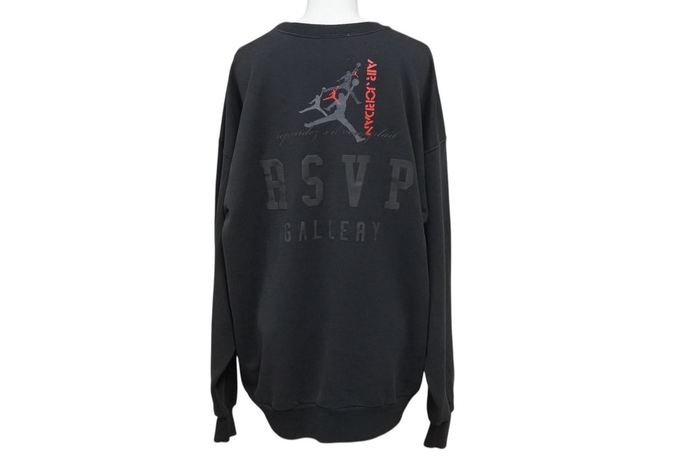 RSVP RSVP Vintage Nike Trainer Sweatshirt A1037 Black Red Good Condition Used 4c074031