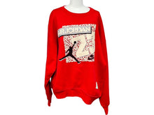 画像をギャラリービューアに読み込む, RSVP アールエスブイピー ヴィンテージ ナイキ トレーナー スウェットシャツ A1035 レッド ブラック サイズL 美品 中古 4c074034