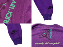 画像をギャラリービューアに読み込む, RSVP アールエスブイピー ヴィンテージ ナイキ トレーナー スウェットシャツ A1037 パープル ターコイズブルー XL 美品 中古 4c074035