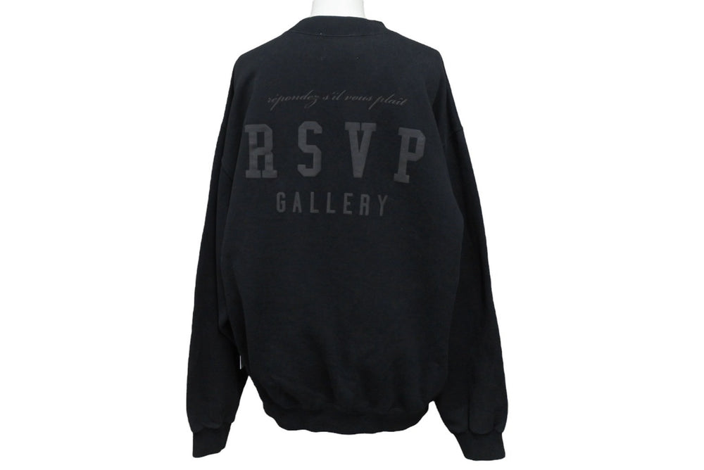 RSVP アールエスブイピー ヴィンテージ ナイキ トレーナー スウェットシャツ A1035 ブラック マルチカラー サイズXL 美品 中古 4c074037