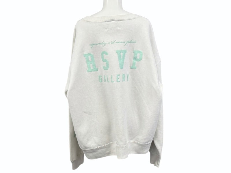 RSVP RSVP Vintage Nike Trainer Sweatshirt A1035 White Black Size L Good Condition Used 4c074040