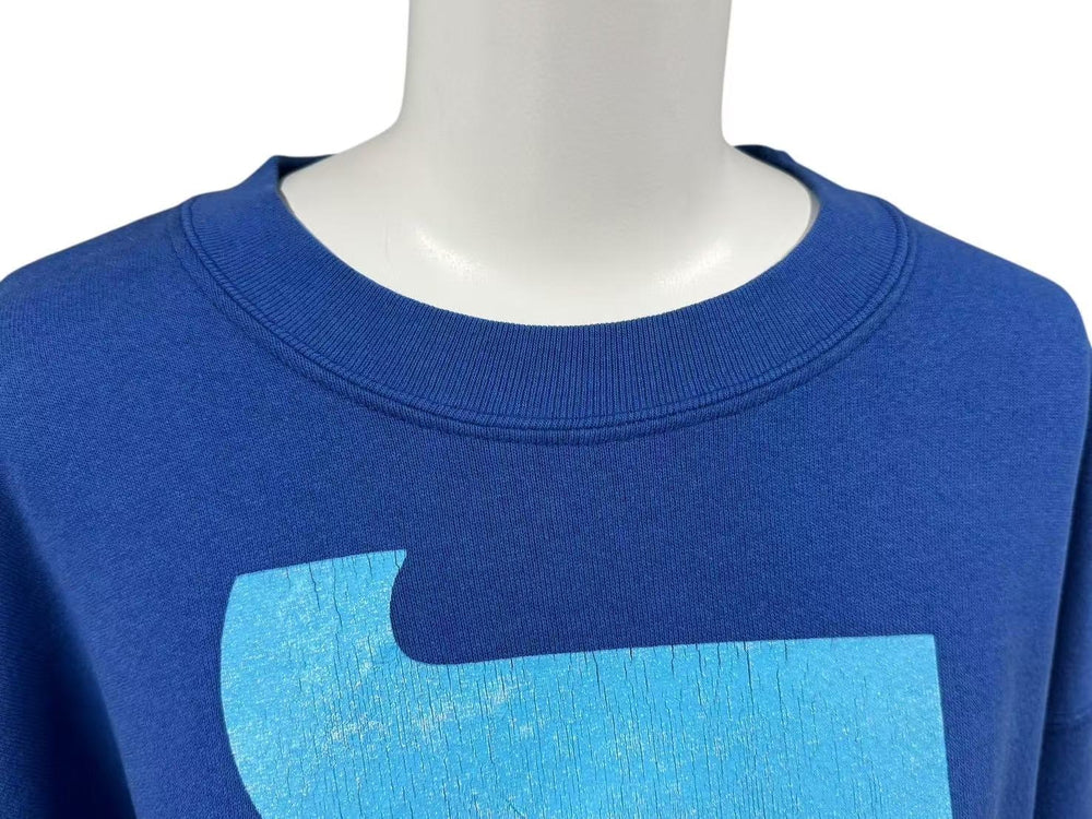 RSVP RSVP Vintage Nike Trainer Sweatshirt A1035 Blue Pink Size M Good Condition Used 4c074041
