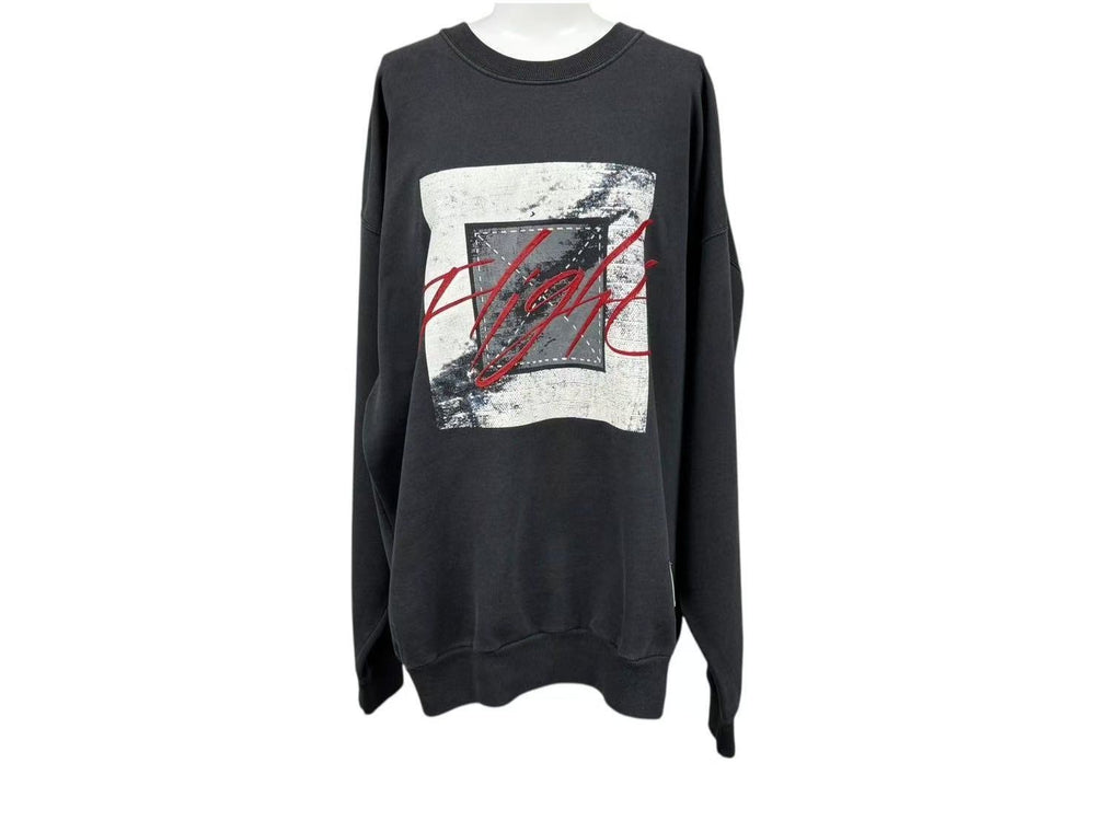 RSVP Vintage Nike Trainer Sweatshirt A1037 Black White Red XL Good Condition Used 4c074042