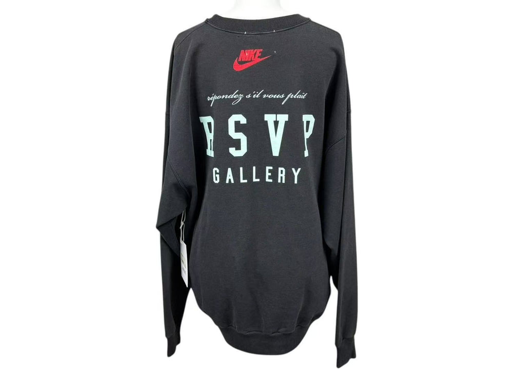 RSVP Vintage Nike Trainer Sweatshirt A1037 Black White Red XL Good Condition Used 4c074042