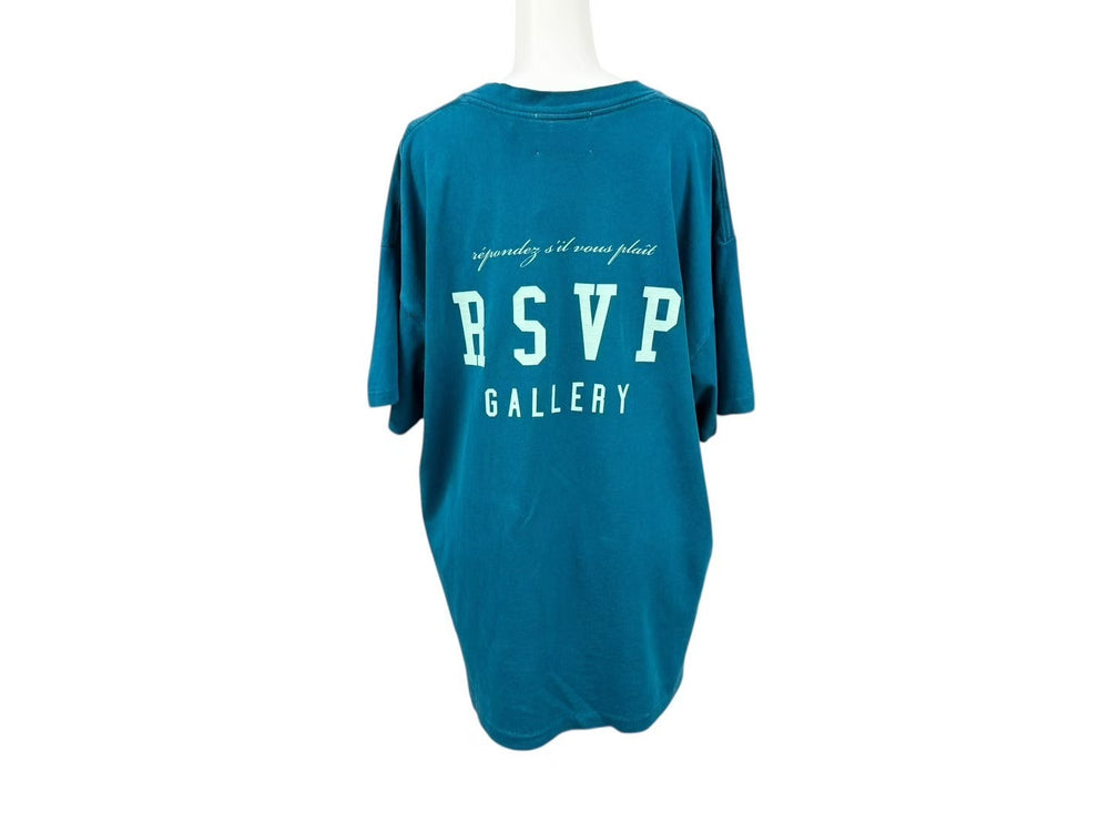 RSVP VINTAGE Vintage 90's NIKE AIR T-shirt A1036 Size XL Turquoise Blue Good Condition Used 4c074085