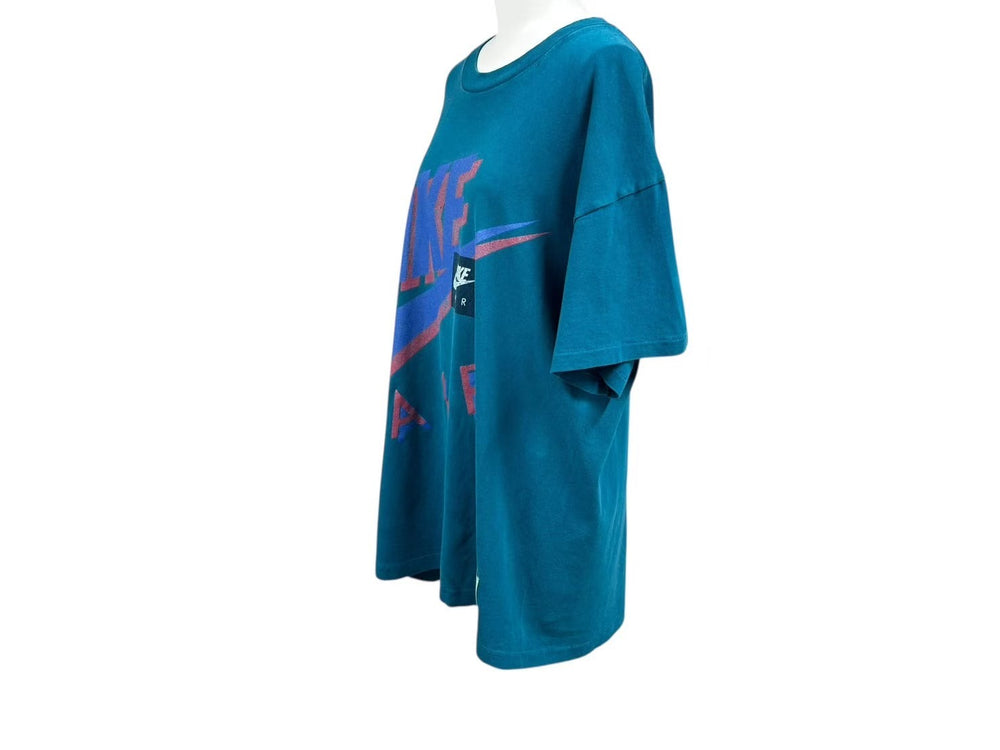RSVP アールエスヴィーピー VINTAGE ヴィンテージ 90's NIKE ナイキ AIR エア Tシャツ A1036 サイズXL ターコイズブルー 美品 中古 4c074085
