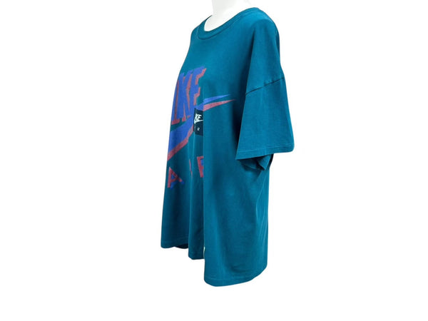 RSVP VINTAGE Vintage 90's NIKE AIR T-shirt A1036 Size XL Turquoise Blue Good Condition Used 4c074085