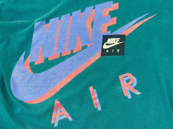 RSVP VINTAGE Vintage 90's NIKE AIR T-shirt A1036 Size XL Turquoise Blue Good Condition Used 4c074085