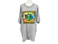 RSVP アールエスヴィーピー VINTAGE ヴィンテージ NIKE ナイキ 90's 銀タグ BO JACKSON "HIT & RUN" Tシャツ グレー サイズXL 美品 中古 4c074090