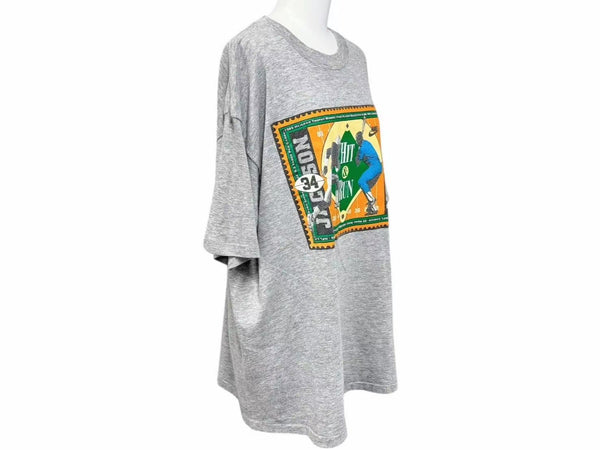 RSVP アールエスヴィーピー VINTAGE ヴィンテージ NIKE ナイキ 90's 銀タグ BO JACKSON "HIT & RUN" Tシャツ グレー サイズXL 美品 中古 4c074090