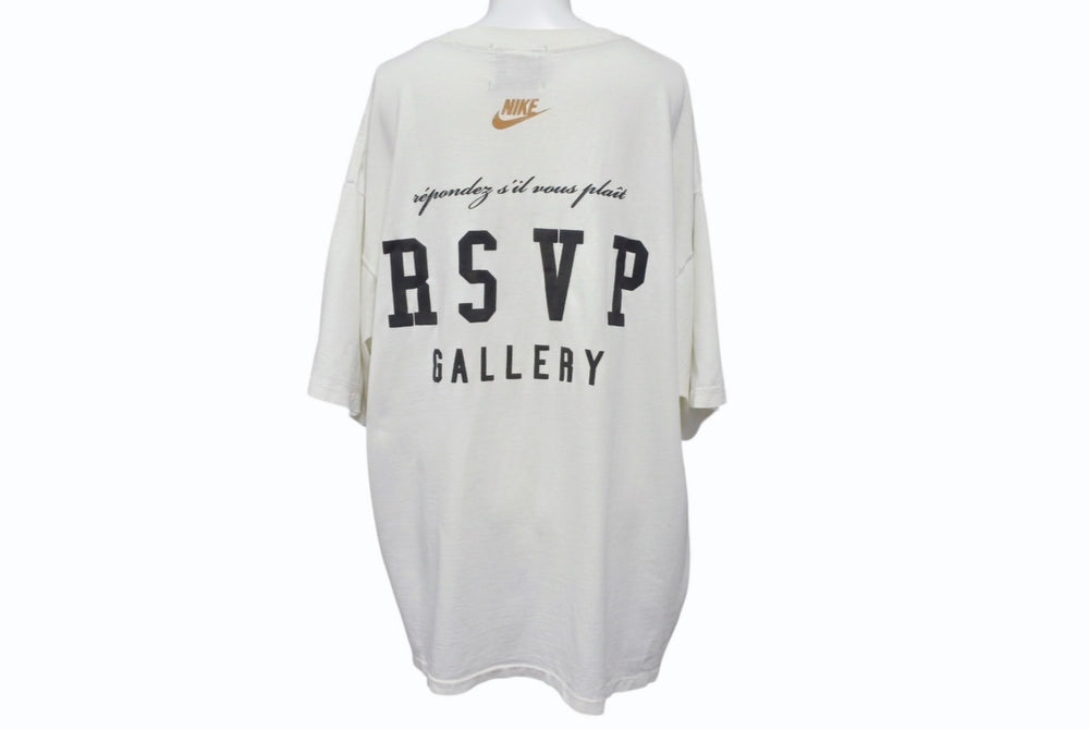 RSVP VINTAGE Vintage NIKE 90's Silver Tag "AIR JORDAN" Jumpman T-shirt White Size L Good Condition Used 4c074092