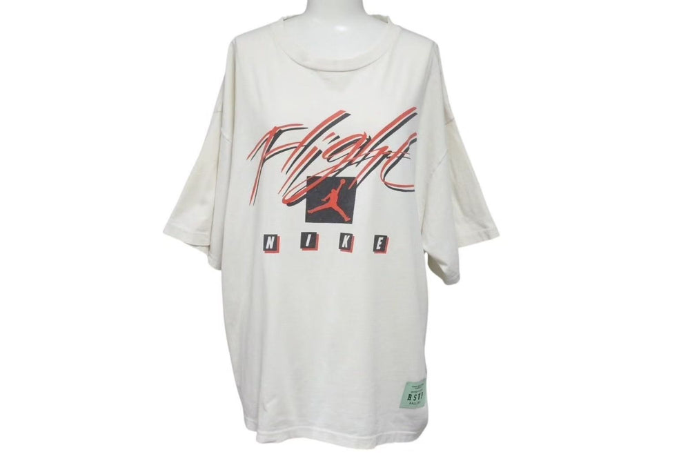 RSVP GALLERY AGOLDE NIKE AIR JORDAN FLIGHT Vintage Nike Air Jordan T-shirt White Size L A1036 Used 4c074095