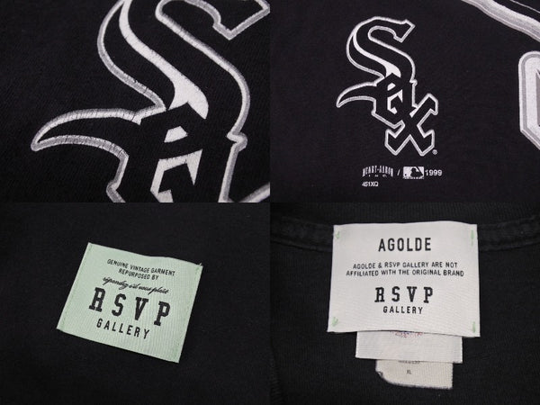 RSVP RSVP VINTAGE Vintage 90's MLB "WHITE SOX" White Sox T-shirt Black Size XL Good Condition Used 4c074097