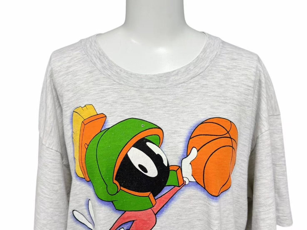 RSVP アールエスヴィーピー VINTAGE ヴィンテージ NIKE ナイキ 90's 銀タグ Looney Tunes "Marvin the Martian" Tシャツ グレー サイズXL 美品 中古 4c074099